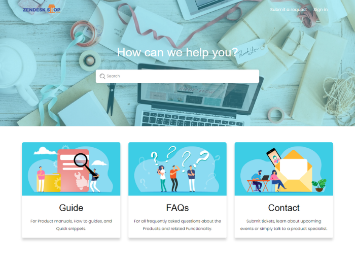 zendesk themes - Risen main image