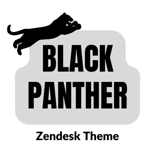 Black Panther - Black Panther Zendesk Theme